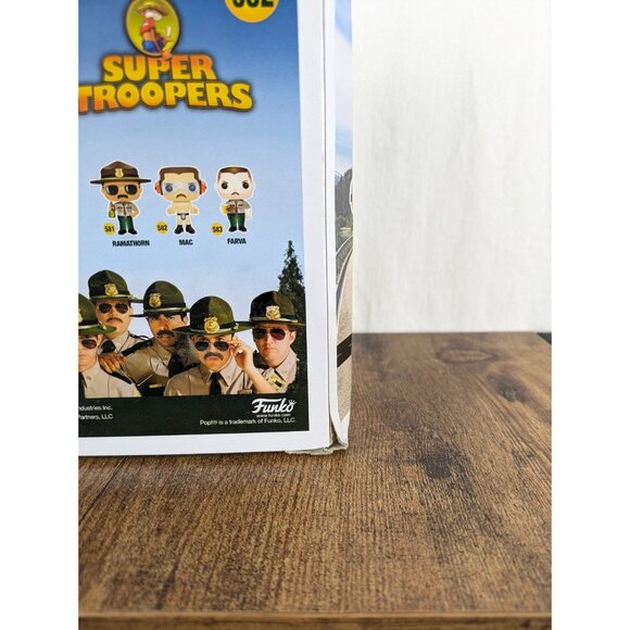 Funko Pop Super Troopers Lot – Farva #583 & Mac #582 - Picture 12 of 15